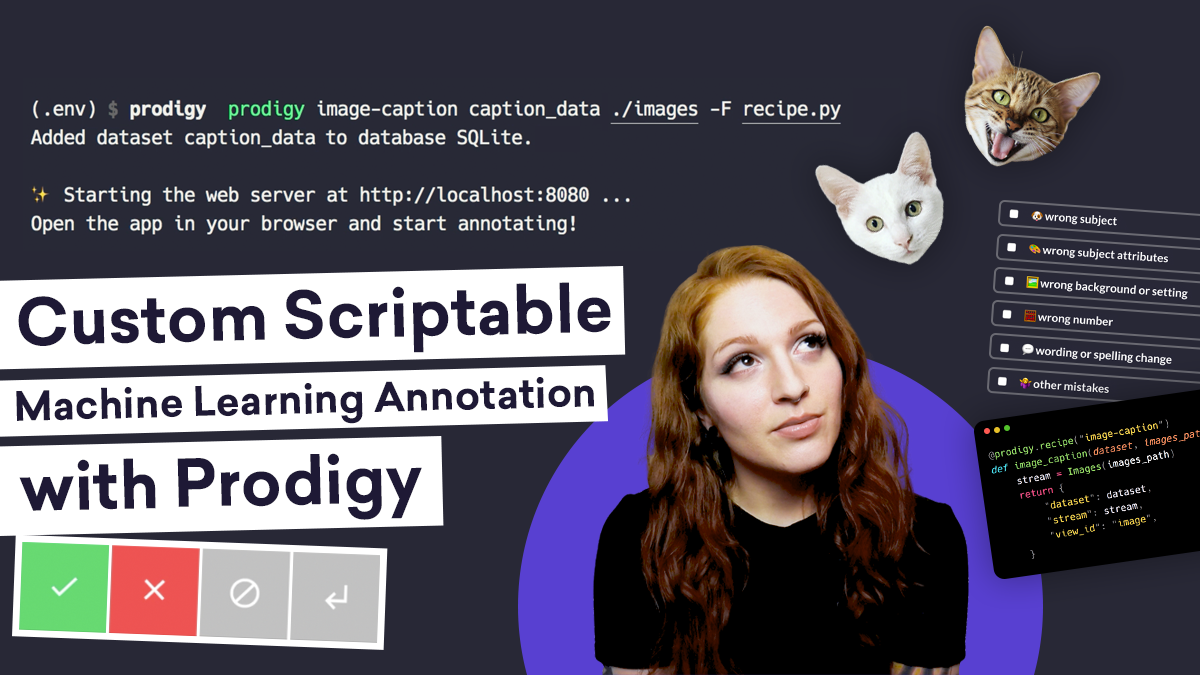 Image Captioning with Prodigy & PyTorch